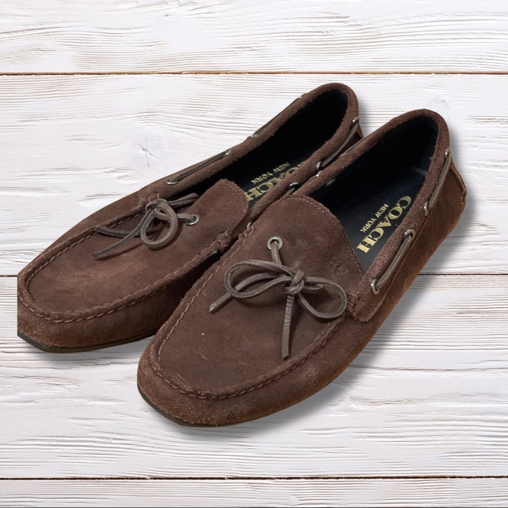 Brown Coach Moccasins/Loafer